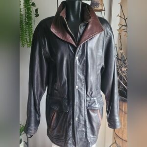 Laurence Roy Vintage Lambskin Leather Jacket XL